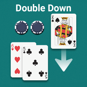 Double Down Bet Blackjack