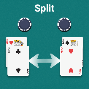 Split Bet Blackjack